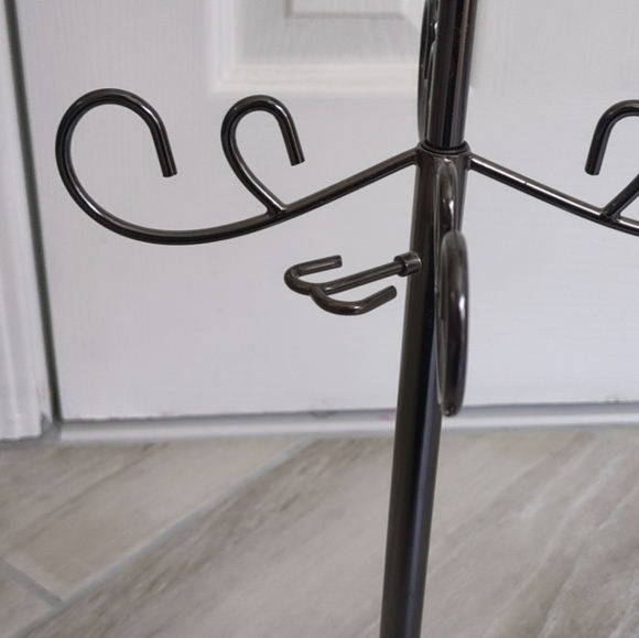 Umbra Adjustable Height Metal Jewelry Stand with Trinket Dish - Picture 6 of 12